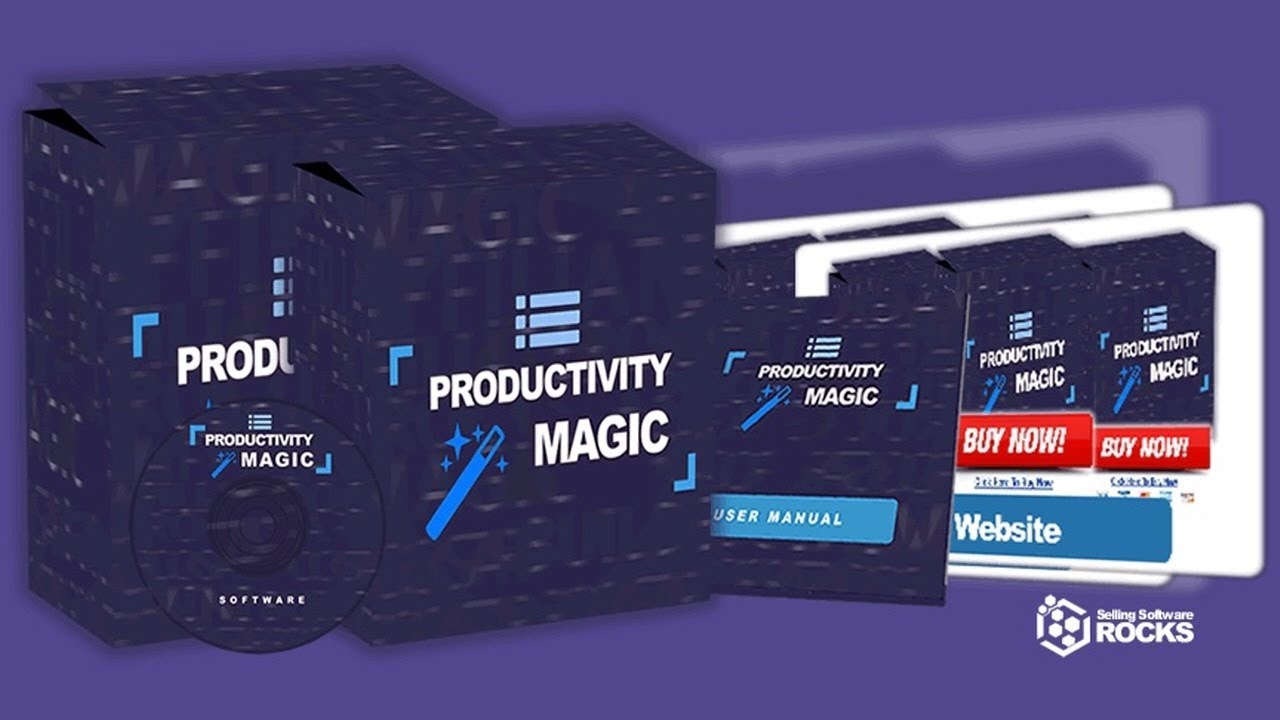 Resale Rights to Project Management Software - Productivity Magic (Full Package)