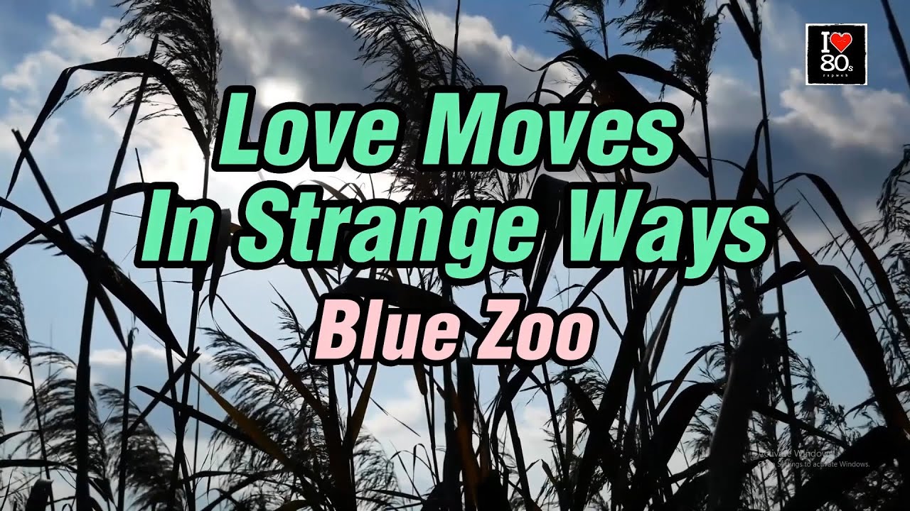 Blue Zoo - Love Moves In Strange Ways [Karaoke New Wave HD]