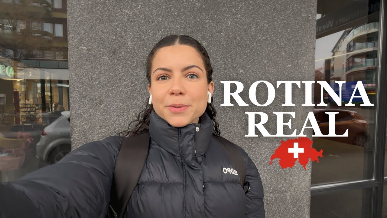 Me Mudei de Cidade na Suíça 🇨🇭 Um Dia de Vida Real
