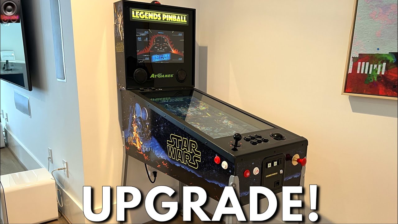 AtGames Legends Pinball Update | BuyStuffArcades Vinyl and Flat HDMI and USB Cables