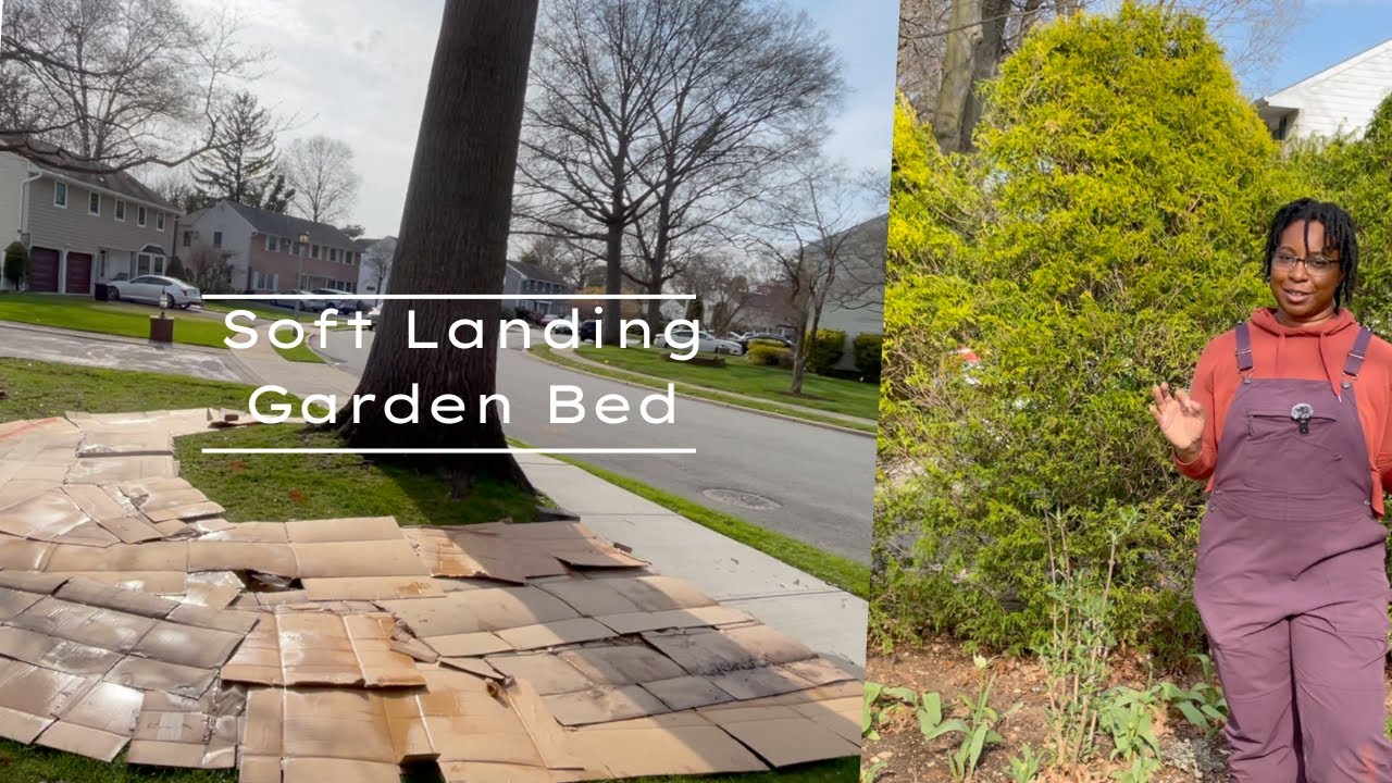 Creating a Soft Landing Garden Bed