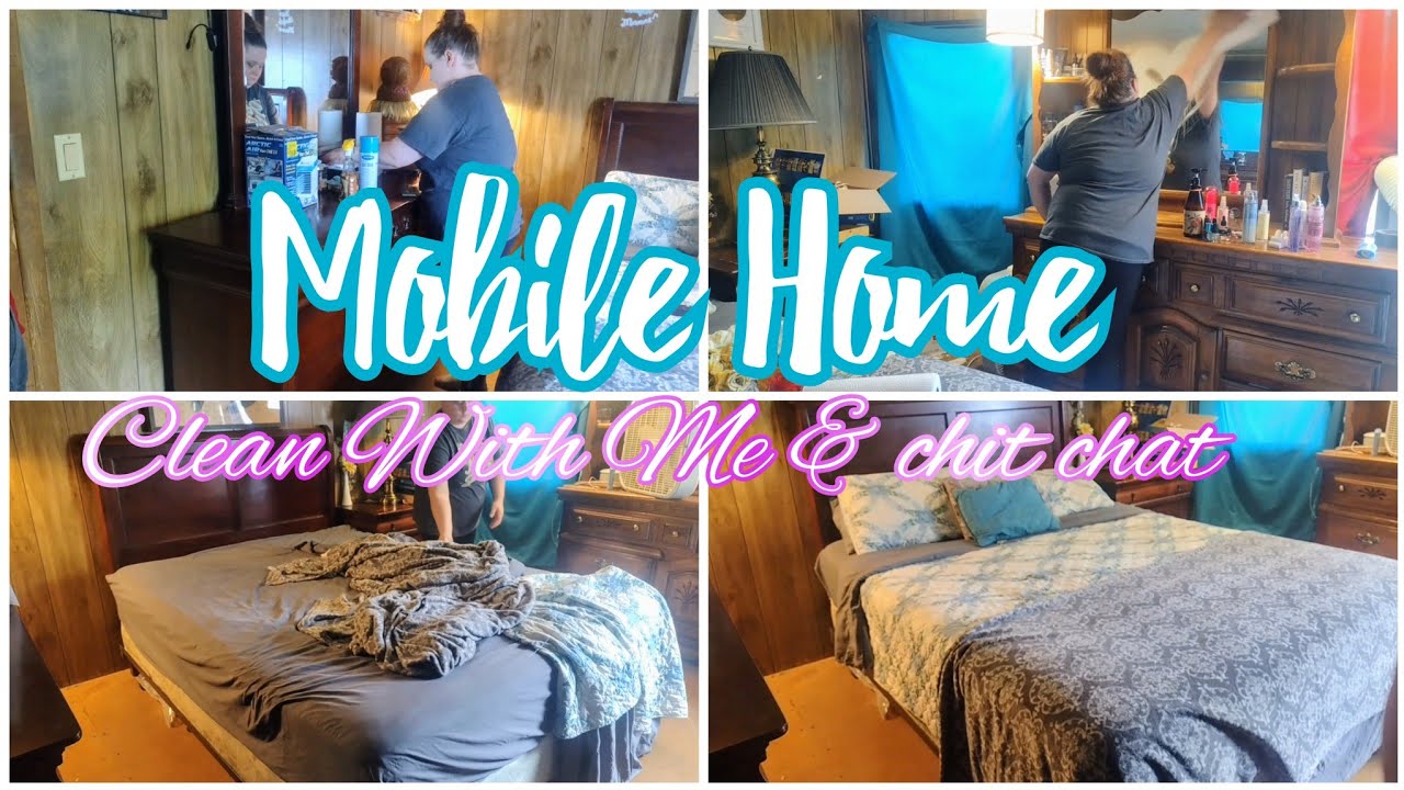 ✨new✨ MOBILE HOME CLEAN WITH ME & CHITCHAT ✨ IM BACK ✨ #cleanwithme