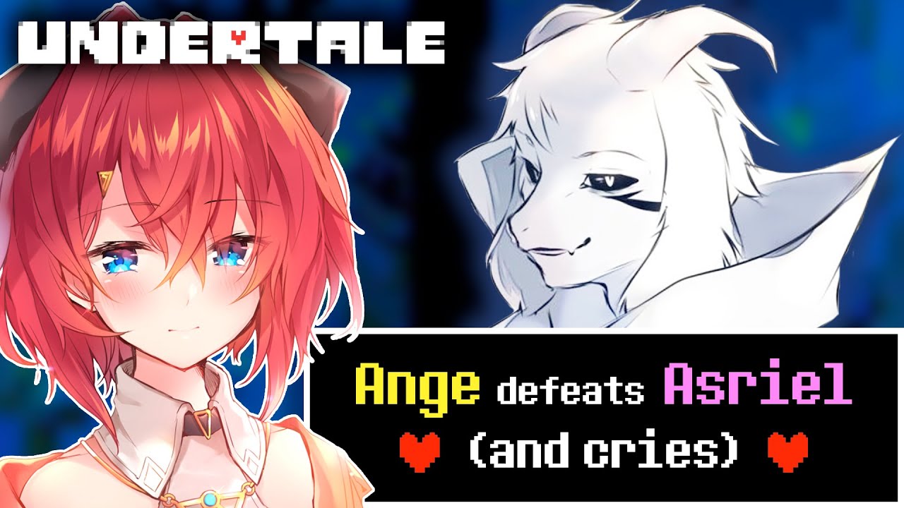 [5k special!] Ange Full Fight With Asriel!! (Ange Undertale Series part 9)