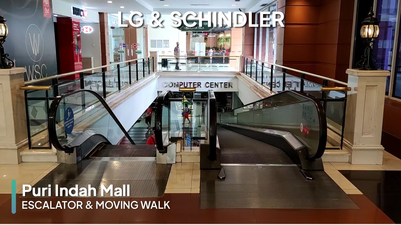 Schindler Moving Walk & LG Escalator - Puri Indah Mall, Jakarta