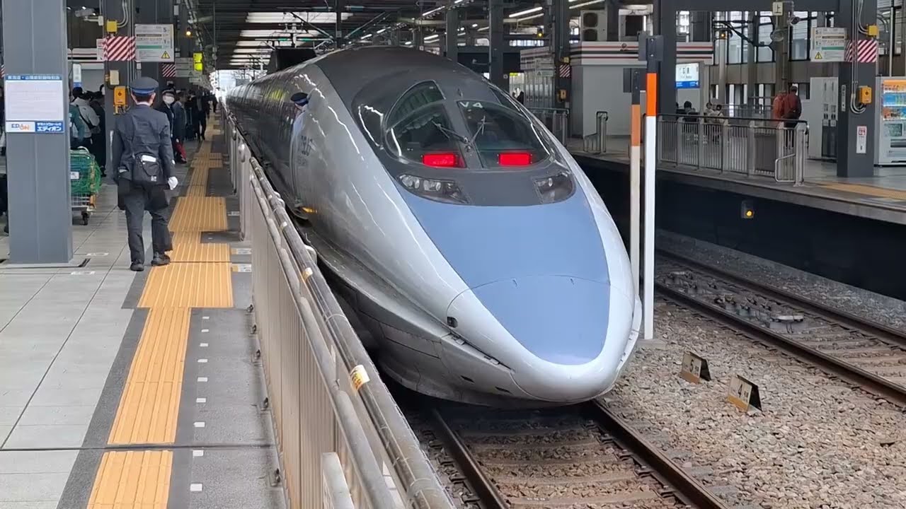 [東芝 GTO VVVF] 500 Series Shinkansen ride 500系新幹線