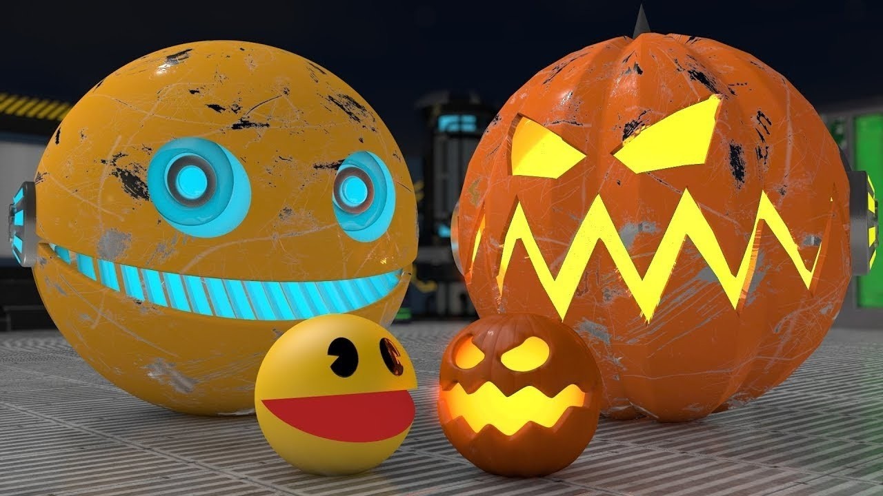 Pacman Universe: Futuristic Robot Animation Compilation | Live 3D CGI Sci-Fi Loop 🚀