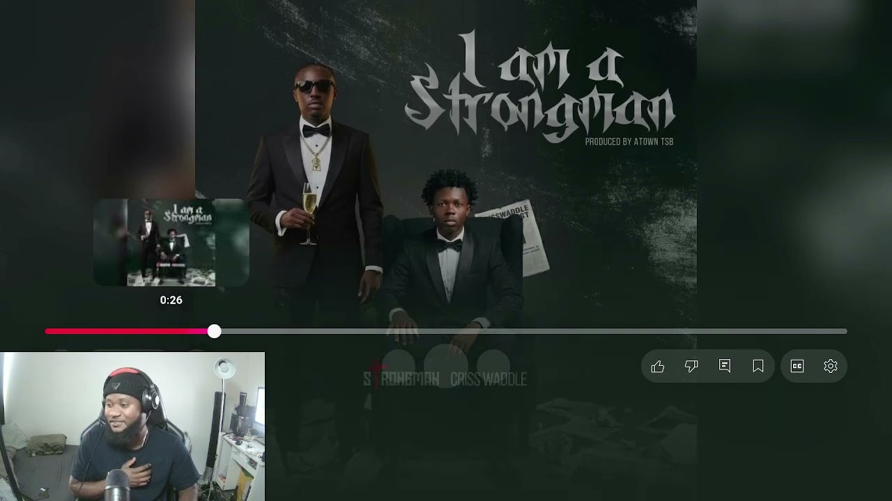 Strongman Ft. Criss Waddle - I am Strongman ( Reacton)