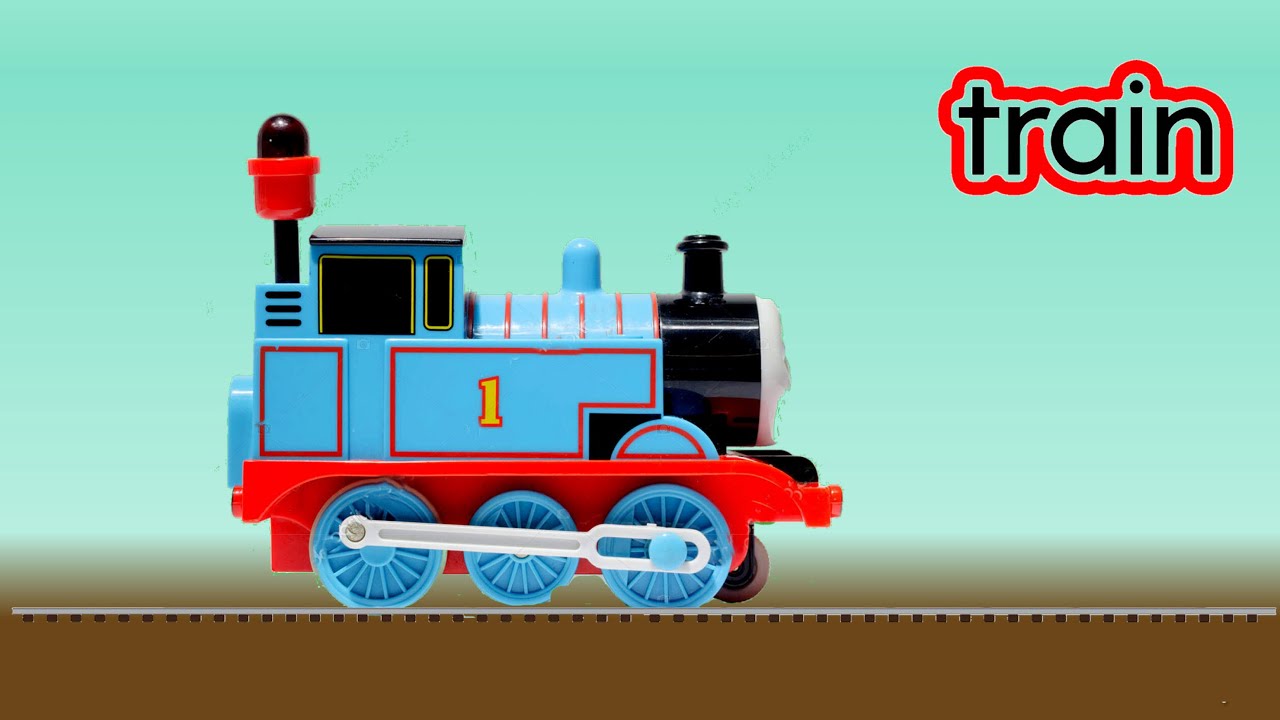 Thomas the Train CVI friendly video for kids