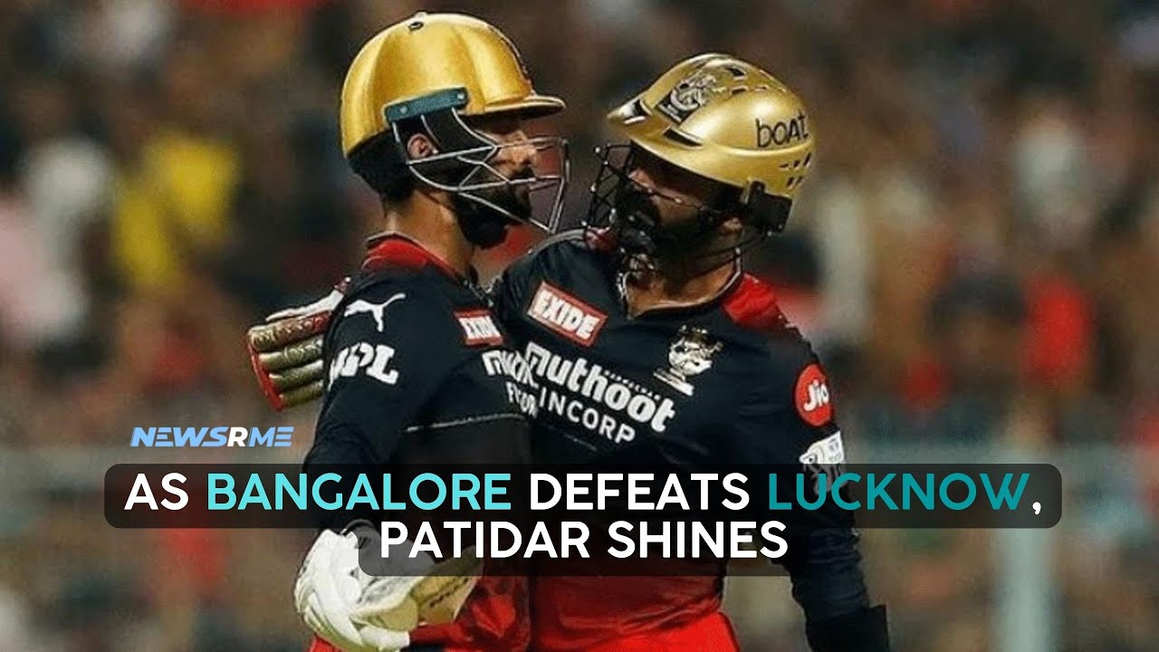 As Bangalore defeats Lucknow, Patidar shines | IPL News | NewsRme