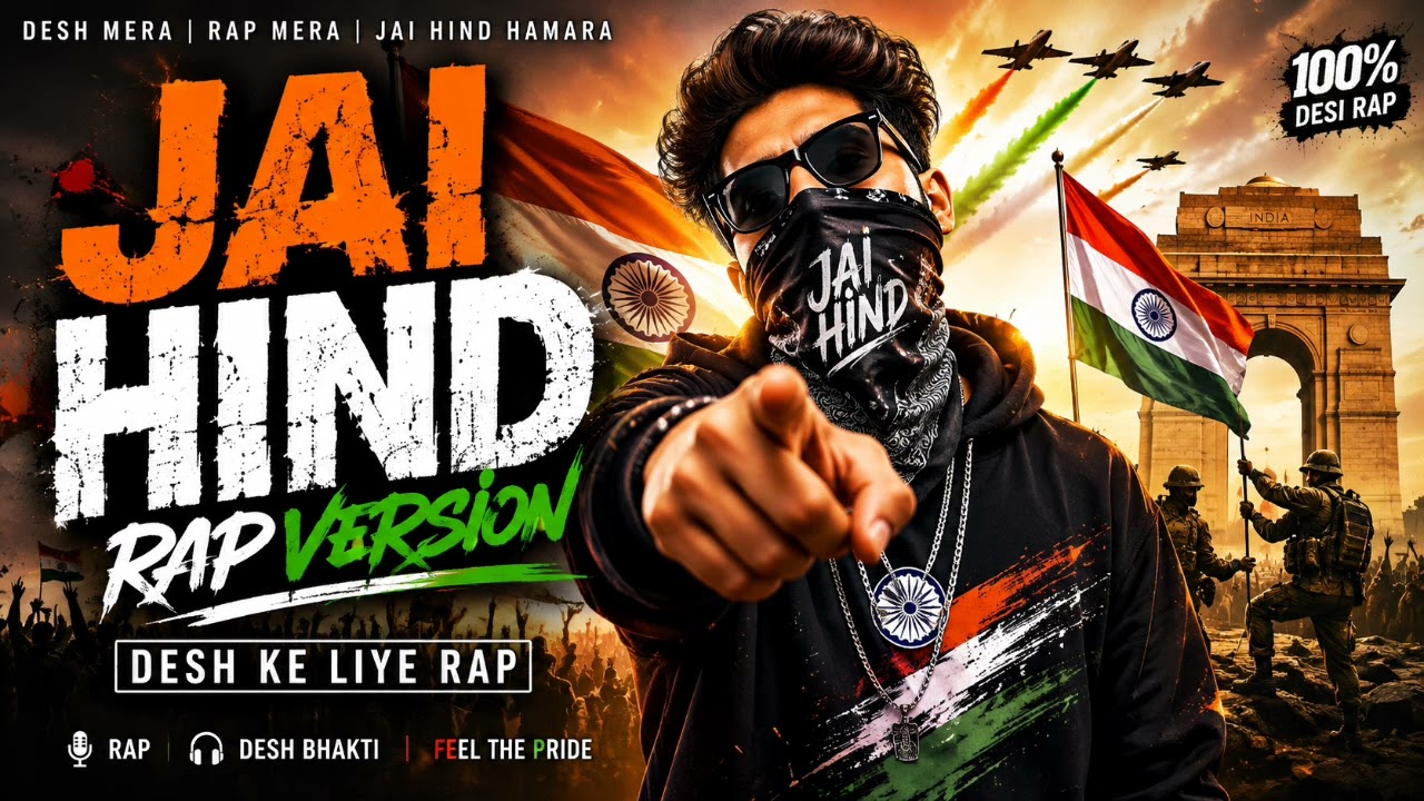 Jai Hind (Desh Bhakti Rap) | [The Ai Singer] #deshbhaktisongrapversion #deshbhakti #song 