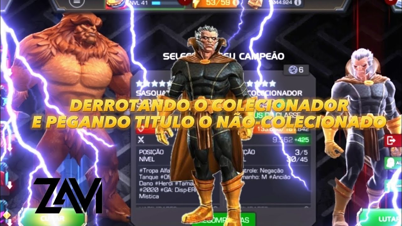 DERROTANDO O COLECIONADOR - MARVEL TORNEIO DE 5.2.6