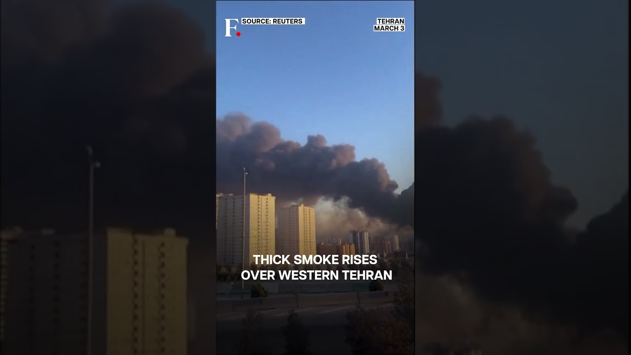 Iran: Black Smoke Rises over Tehran As Israel Confirms Strikes | Subscribe to Firstpost | N18G