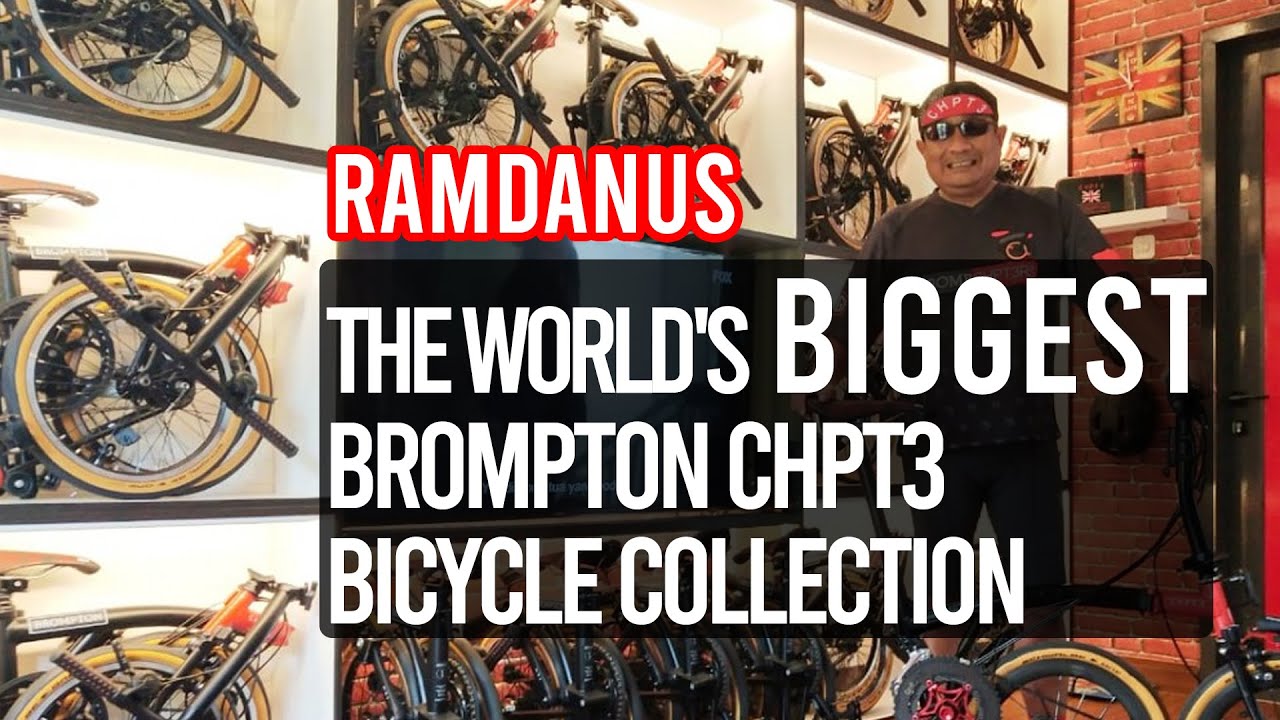 OM DANUS  THE WORLD BIGGEST BROMPTON CHPT3  BICYCLE COLLECTION AND OTHER BRAND TOO [PART1]