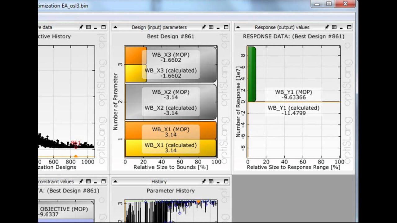 Video tutorial: optimization with optiSLang inside ANSYS Workbench - High Quality