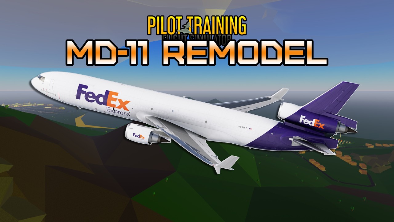The MD-11 is FINALLY get remodeled in PTFS!✈️(A-10 & more leaks!)