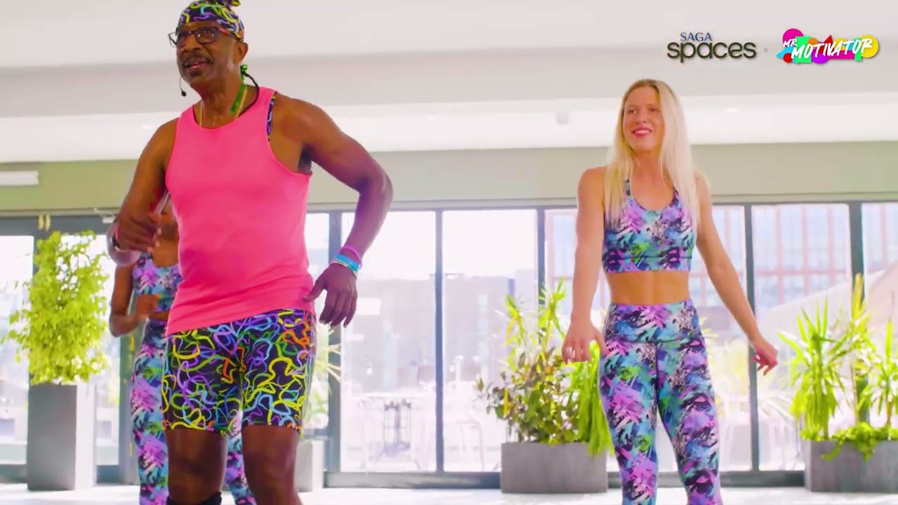 Mr Motivator Workouts | Exercise with Saga