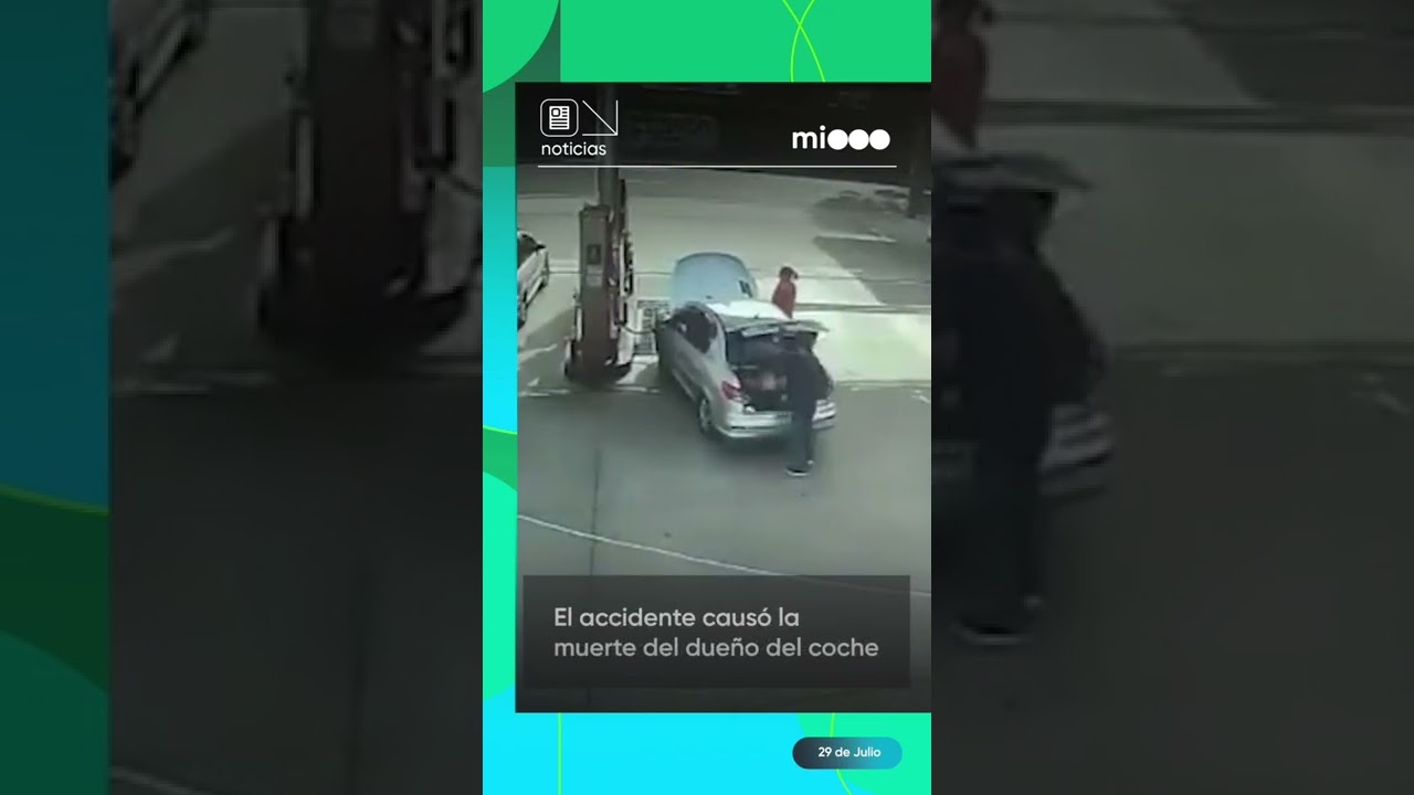 Explosi&oacute;n de un auto en la estaci&oacute;n de GNC