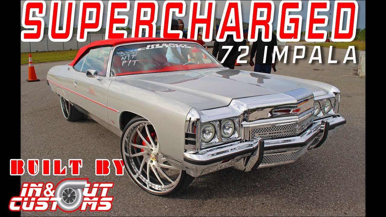BEFORE & AFTER : @SavijLife Supercharged 72 Impala Built by In & Out Customs