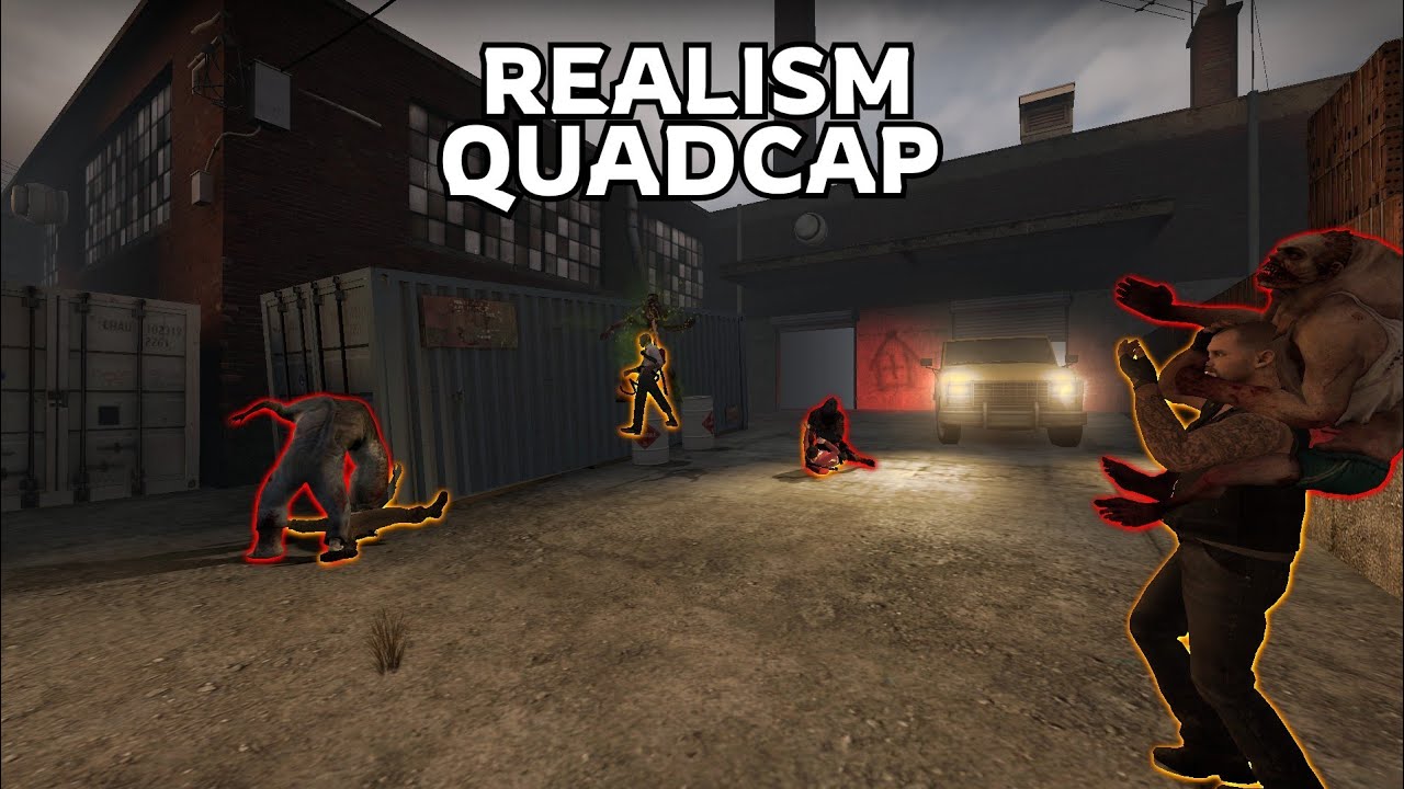 LEFT 4 DEAD 2 - REALISM QUAD CAP WITH RH4XOR - THE SACRIFICE