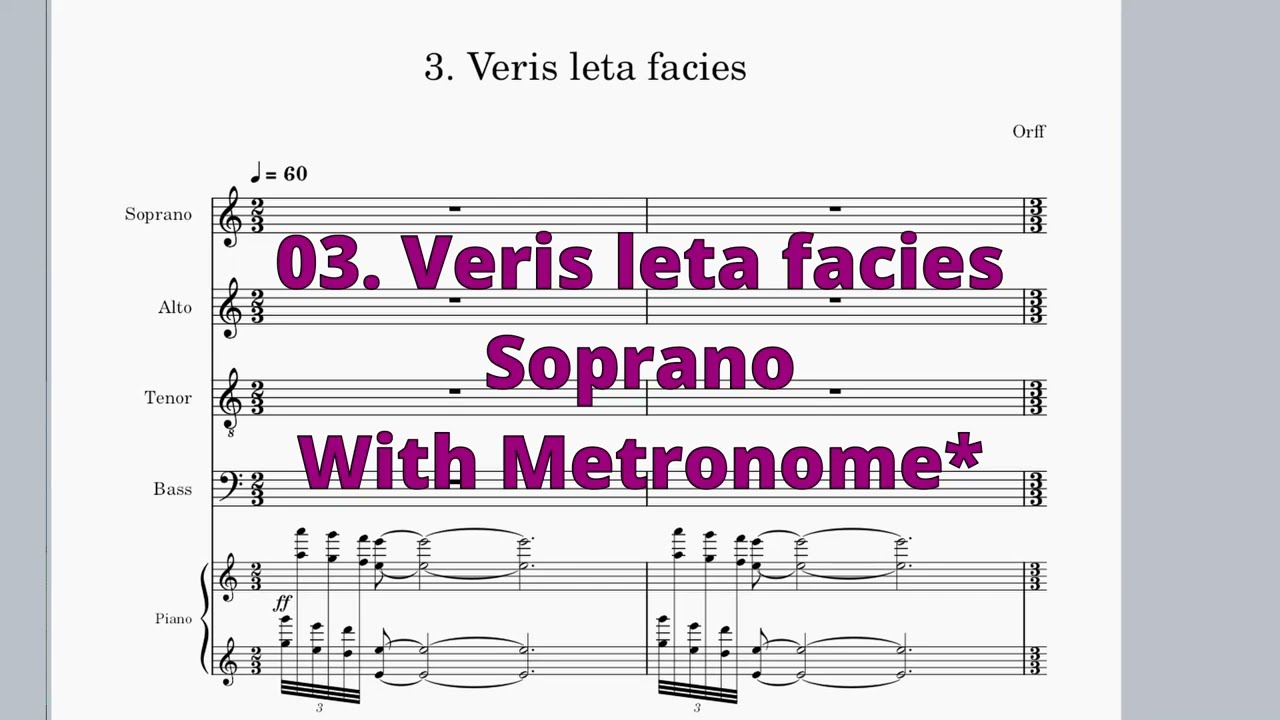 S - 03. Veris leta facies WITH Metronome