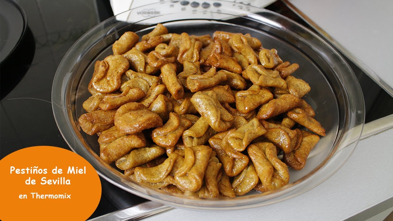 Pestiños de miel en Thermomix Sevillano