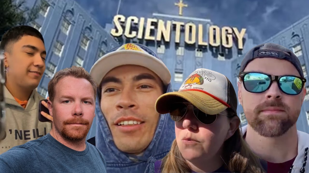 SCIENTOLOGY EXPOSED: Protester HIT BY SCIENTOLOGIST Another FOLLOWED In Clearwater
