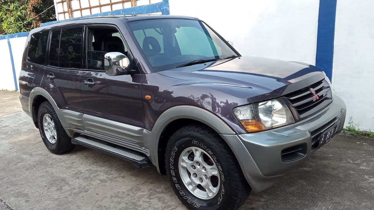 bismillah dijual Mitsubishi Pajero DID 4x4 2001 mulus mobil langka 