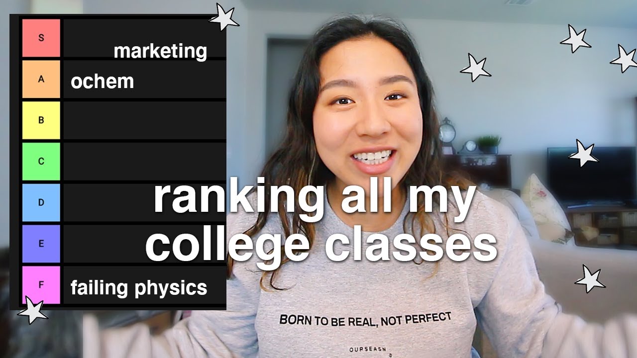 ranking my college classes | uc berkeley edition