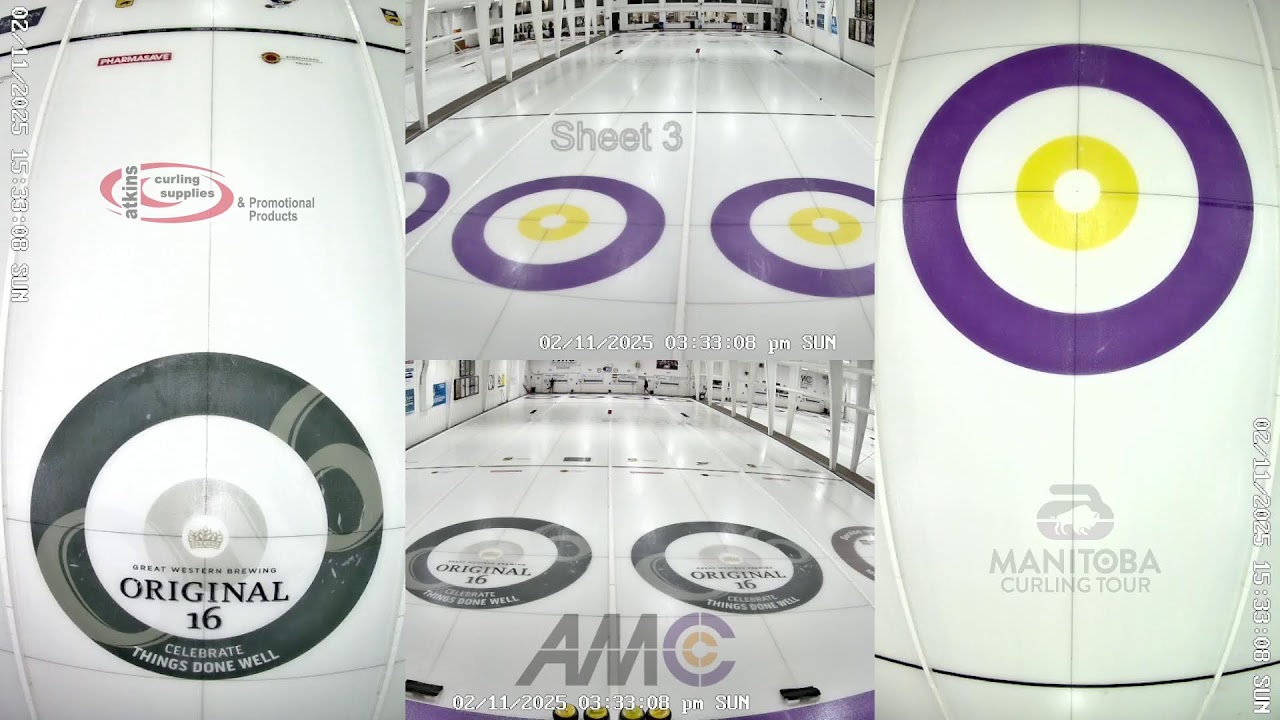 Sheet 3 Live - 2025 MCT Atkins Curling Supplies Classic Bonspiel