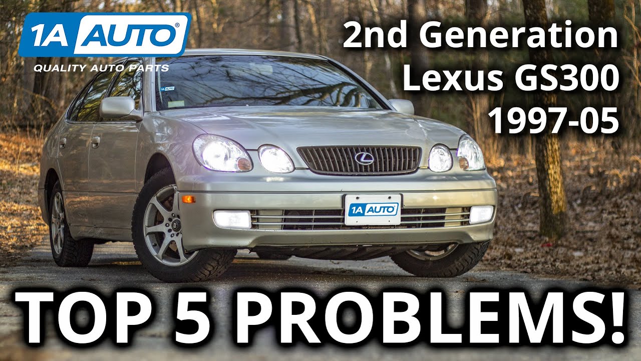 5 главных проблем Lexus GS300 Sedan 2-го поколения 1997-05