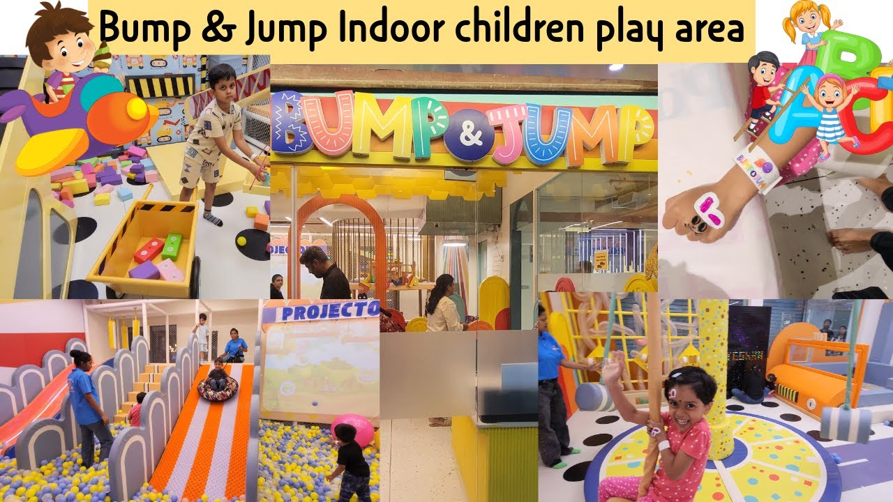 Bump and Jump Vashi | Best Indoor Play Area for Kids | Navi Mumbai Fun Zone! 🎉| Adventure Play zone