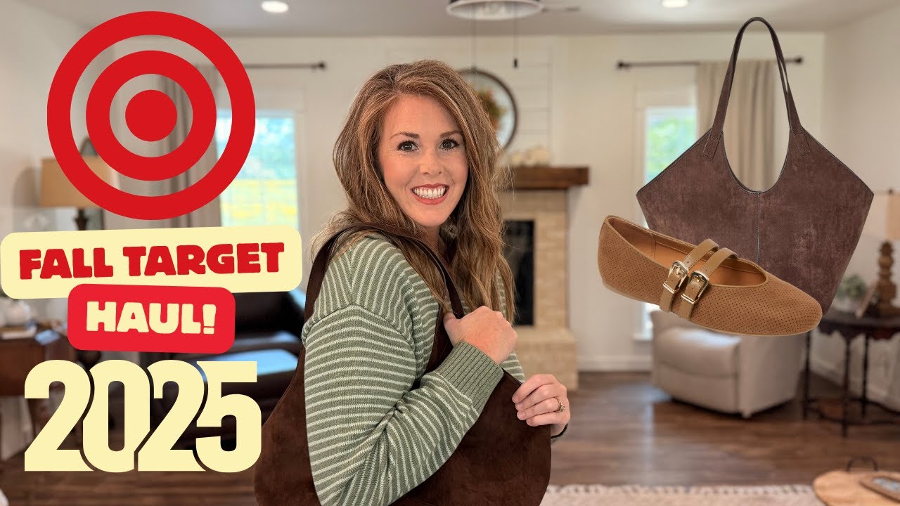 Fall Target Haul 2025! You won't believe these finds! They are so good! Faux Suede tote is 100/10!