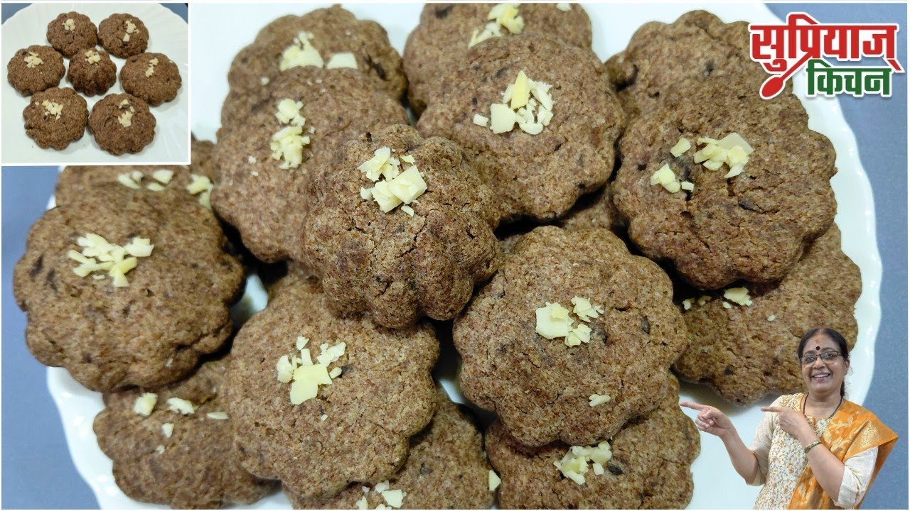 नाचणीची  बिस्किट्स | Ragi Cookies | आज बनवूया Ragi Cookies – crunchy, nutritious & guilt-free!