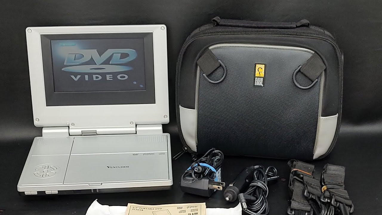 Venturer PVS3361 Portable DVD/CD Player 6.2