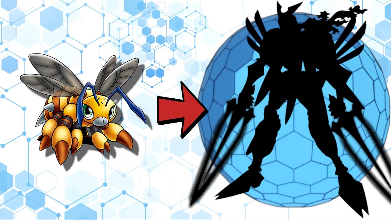 FANBEEMON SHINKA! TIGERVESPAMON EVOLUTION LINE!