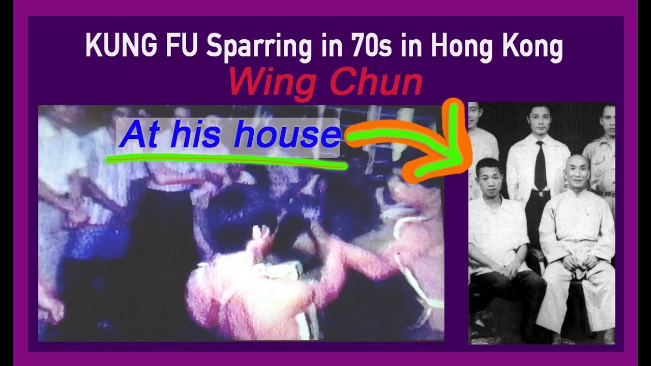 Kung Fu sparring in the 70's in Hong Kong - CST Wing Chun