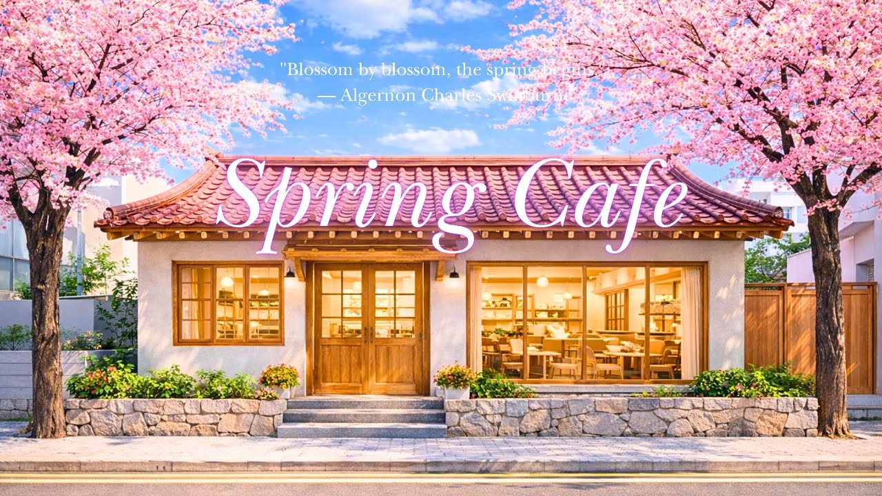 🌸 벚꽃 핀 봄날, 그냥 틀어놓기 좋은 팝송 | 봄에 카페에서 듣기 좋은 노래 🎶
