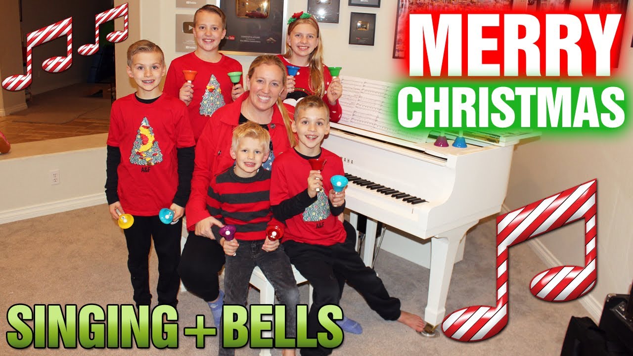 Jingle Bells Remix - Handbells, Piano & Singing - Family Fun Pack Christmas Song