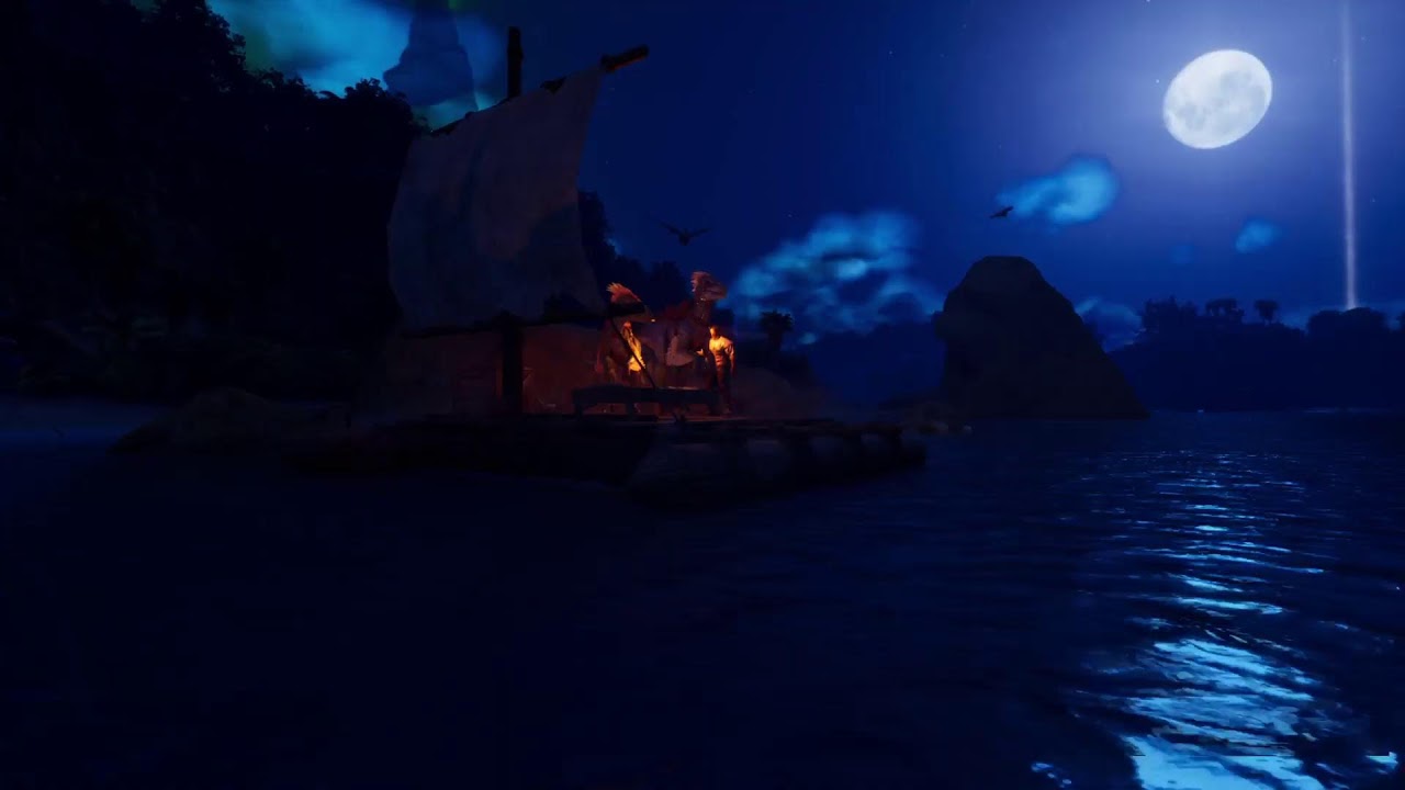 Ark asended the island