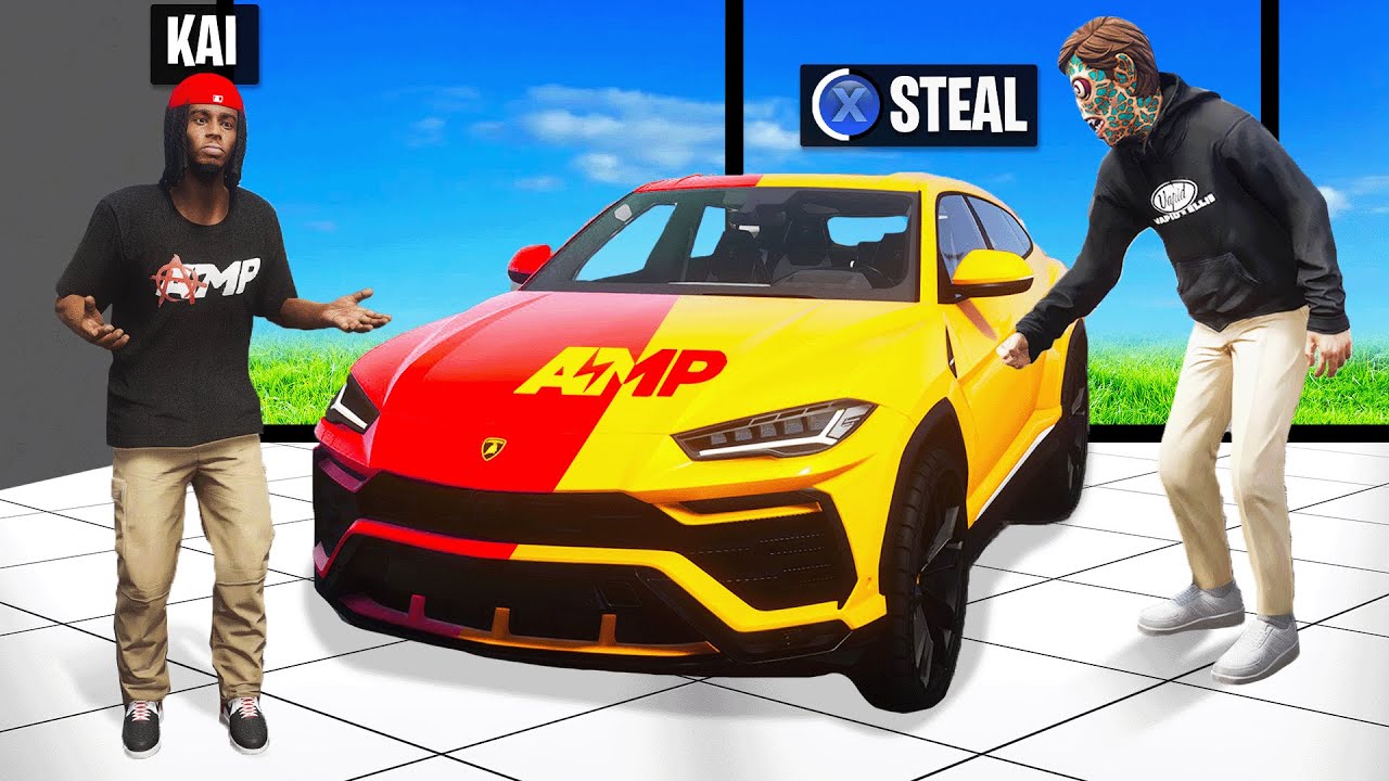 I Stole Kai Cenat's Supercars in GTA!