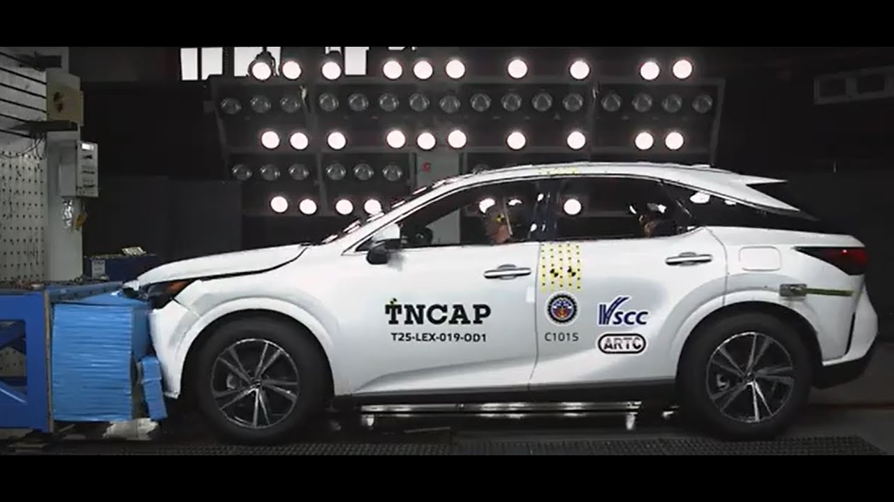 TNCAP Crash & Safety Tests of LEXUS RX 2025