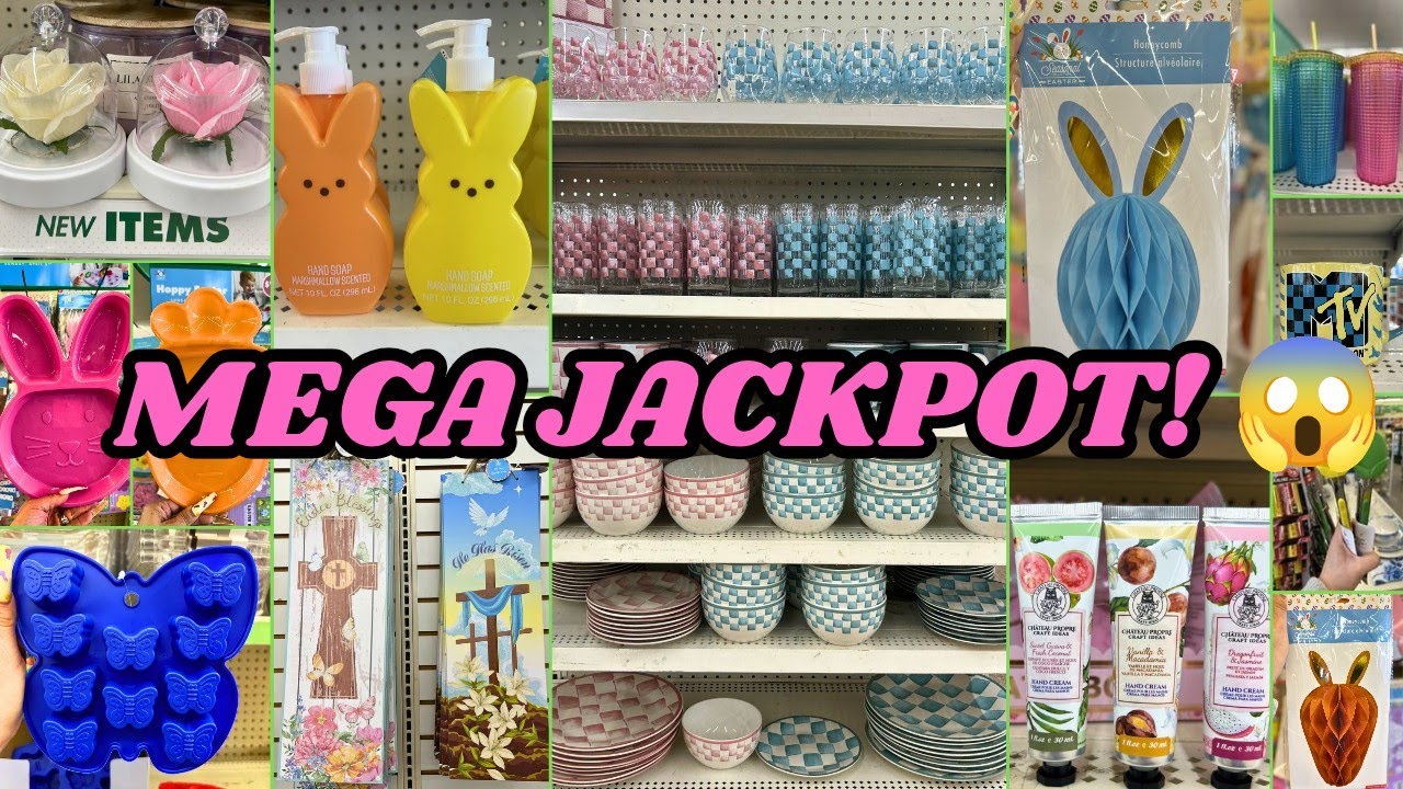 Dollar Tree MEGA Jackpot! So Many NEW Finds! Mackenzie Childs Dupes!!😁🛒✨🔥👑