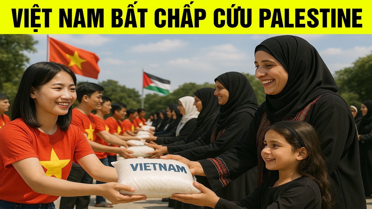 Việt Nam bất chấp lệnh cấm của Mỹ vẫn hết mình giúp đỡ người Palestine