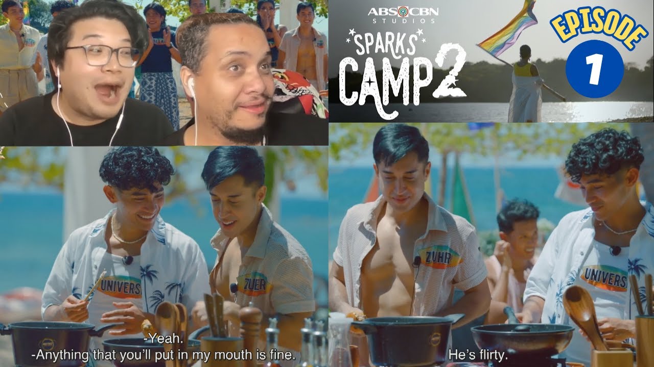 Sparks Camp Season 2 Episode 1 | REACTION by Filipino American | Filipino Queer Dating Reality Show