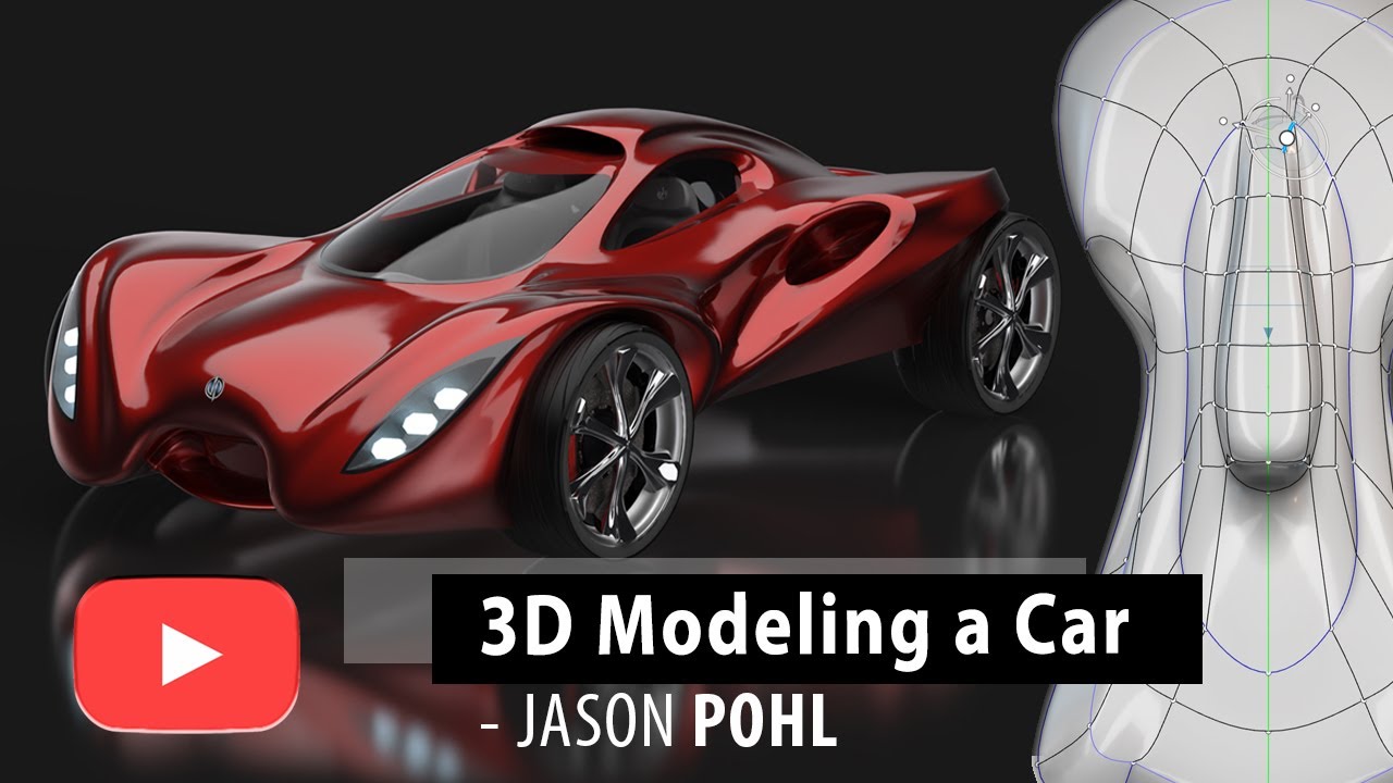 Jason Pohl Designs: 3D Modeling a Car Concept