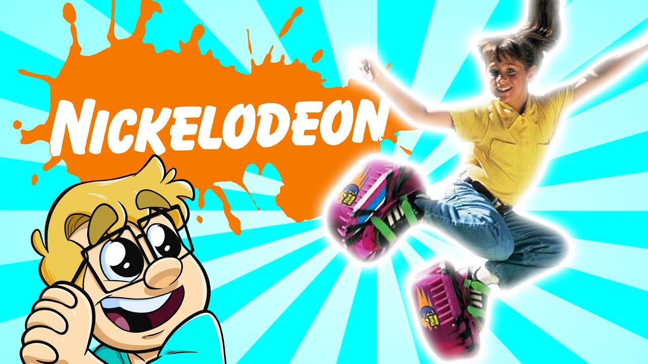 Примерка кроссовок Nickelodeon Moon