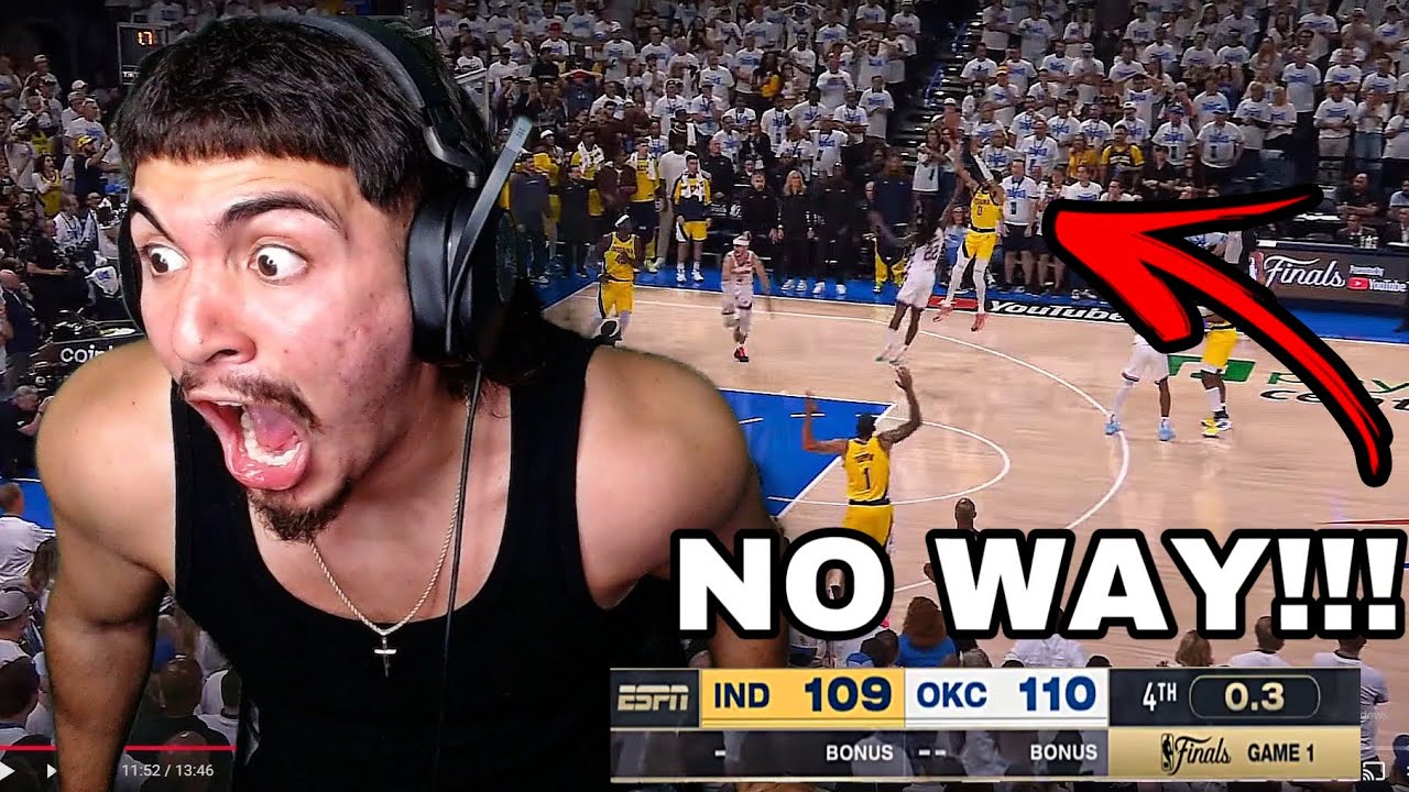 HALIBURTON DOES IT AGAIN!!!! DanDaMan Reacts To PACERS at THUNDER | NBA FINALS GAME 1 HIGHLIGHTS