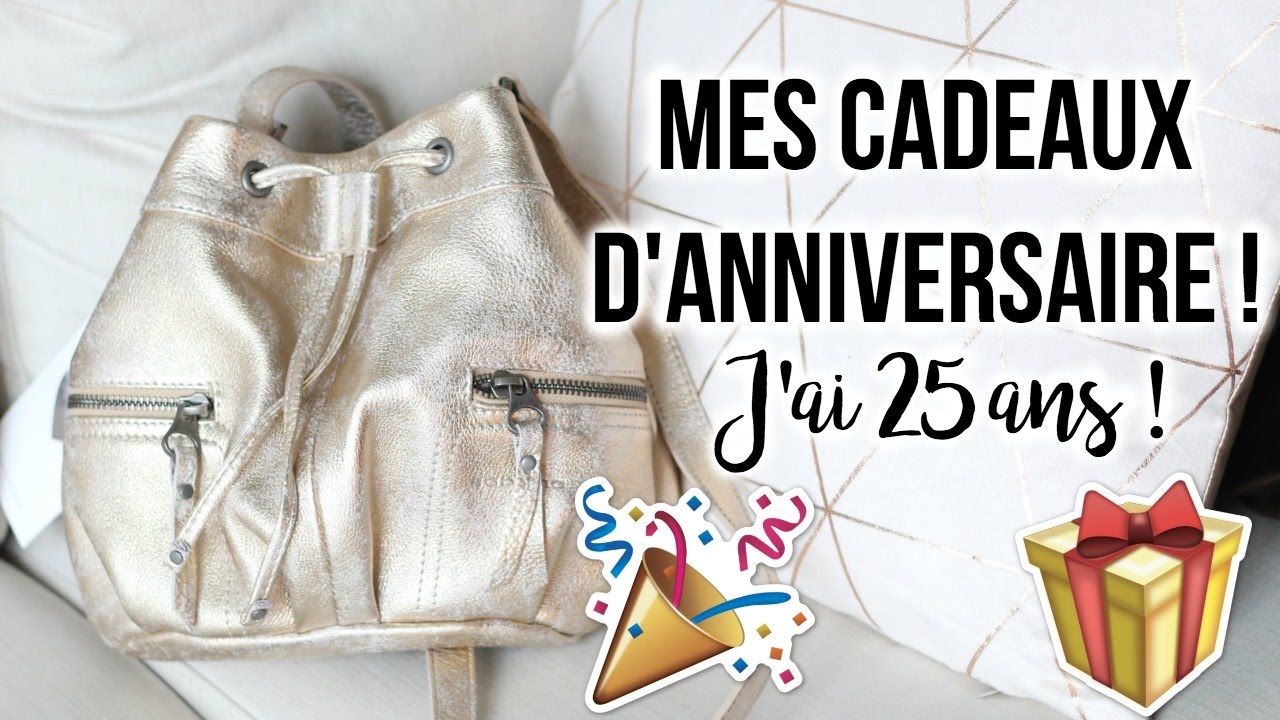 Mes Cadeaux d'Anniversaire ● Spécial 25 ans ● Agathe Diary