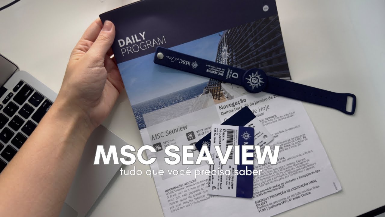 TUDO SOBRE O MSC SEAVIEW | duvidas sobre pacote de bebidas