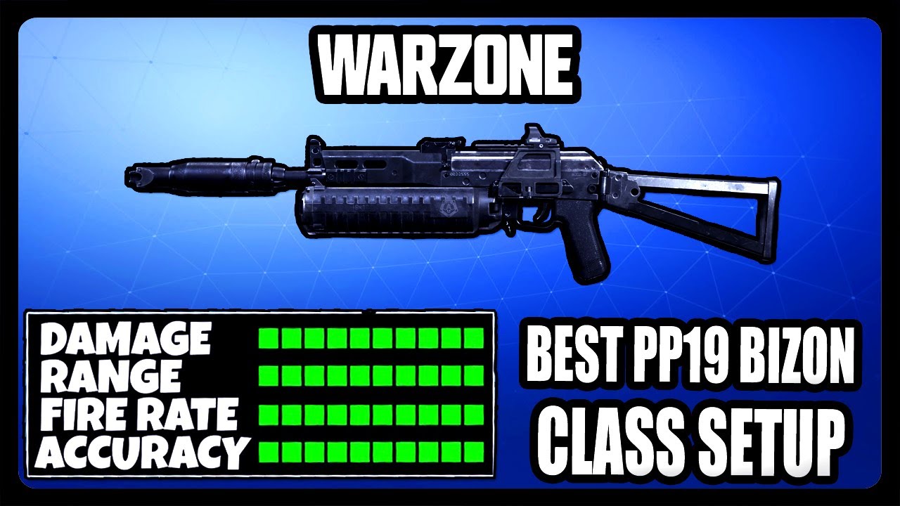 NEW OVERPOWERED PP19 BIZON CLASS SETUP IN WARZONE! BEST PP19 BIZON CLASS SETUP!